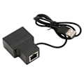Pikkukuva 7 / 8: 100 Mbps Ethernet-jakaja RJ45 1-2 Nopea Ethernet-jakajasovitin USB-virtajohdolla