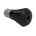 Miniatyrbillede 4 af 8: Positiv Pol Foldbar Cykel Sadelpind Svampe Stop Elektroplettering Spejl Finish Foldbar Cykel Sadelpind Blok Sort