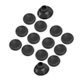 Miniatyrbillede 5 af 8: Justerbar Højde Rocker Cap Thumb Grips Cover Joystick til PS4/XBOX ONE Gamepad Sort