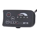 Miniatyrbillede 7 af 8: 36V 48V S810 LED Display Panel til Elcykel 4-tråds Cykelmodifikation LED Kontrol Display Måler SM Stik