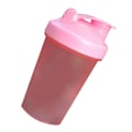 Miniatyrbillede 4 af 8: Proteinpulver Shaker Cup PP Shaker flaske med rustfrit stål kugle til blanding 500ml Rosa