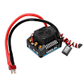 Miniatyrbillede 3 af 8: RC Brushless ESC 150A BCE Output 5A 5.8V Vandtæt Støvbestandig Sort Brushless ESC til 1/8 RC Truck