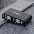 Miniatyrbillede 8 af 8: HDMI Switch Lille 2-i-1-ud 2-Port 4K Deling til USB Tastatur / Mus / Printer / Video