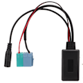 Miniatyrbillede 5 af 8: Bil Bluetooth-modul Stereo Audiokabel Adapter Mikrofon til CNET Hovedenhed Smartphone