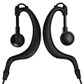 Miniatyrbillede 4 af 8: K head 120cm Bærbar Walkie talkie HD Headset Støjreduktion Intercom Øretelefon Sort