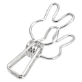 Miniatyrbillede 3 af 8: 20 stk. Clips Multipurpose Multifunktion Elektroplettering Hul Metal Binder Stærk Fjeder Clip Sølv