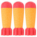 Miniatyrbild 1 av 8: 3st EVA Hollow Foam Dart Shooting Ball Mjukt skum Rocket Ball Shooting Game för pojkar och flickor