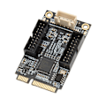 Pikkukuva 7 / 8: Mini PCIE - USB3.0 Etupaneelin Lisäkortti, Kaksi 19PIN 5Gbps USB Hot Swap -lisäkorttia Windows XP 2003:lle ja OS X 10.8:lle tai uudemmalle