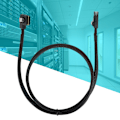 Pikkukuva 5 / 8: MINI SAS 36P 0,8 metrin ruiskuvalettu SFF-8087 oikea kulma - SFF8087 kiintolevylinja