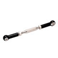 Miniatyrbilde 3 av 8: Justerbar RC servolänk dragstang metall styrestang for JLB 1/10 RC lastebiler Svart