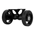 Pikkukuva 7 / 8: Pyörän Lokasuojat Easywheel Lokasuojat Rullat Pyörät Kaksoispyörät Brompton Taittopyörälle DahonBlack