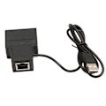 Pikkukuva 2 / 8: 100 Mbps Ethernet-jakaja RJ45 1-2 Nopea Ethernet-jakajasovitin USB-virtajohdolla