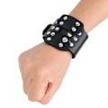 Miniatyrbilde 6 av 8: PU Stål Håndbeskyttelse Skyte Fisk Beskyttelse Armbånd Skytter Armbånd