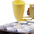 Miniatyrbillede 1 af 7: Plastik Donut Maker Manuel Doughnut Værktøj DIY Vaffel Kage Donut Maker