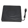 Pikkukuva 4 / 8: Ulkoinen DVD-asema USB 3.0 Type C Hiljainen Suuri Nopeus ABS-kotelo Plug and Play DVD-poltin kannettavalle tietokoneelle ja pöytäkoneelle
