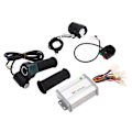 Miniatyrbillede 7 af 8: 36V 800W El-cykel Controller Styrekit Overstrømsbeskyttelse Børstestyring med Gasgreb Kit til Reparation