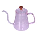 Miniatyrbillede 8 af 8: Lang Tud Kettle Stor Kapacitet Varmebestandig Let at Rengøre Lang Mund Kaffe KandePink