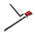 Miniatyrbillede 2 af 8: PCIE Netværkskort 2.4G 5G Dual Band Bluetooth 4.2 1200Mbps WiFi Netværkskort Modul til Windows 7 8 10 11