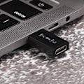 Miniatyrbilde 4 av 8: 3 stk. USB3.0 Hann til Type C Hunn Adapter Kobling Universell Elektronisk Konverter (Svart)