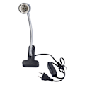Miniatyrbillede 8 af 8: Krybdyr Varmelampeholder Krybdyr Solbad Lampeholder med Tidsfunktion E27 EU Stik 220V