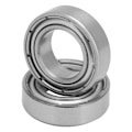 Miniatyrbillede 2 af 8: 5 stk. rustfrit stål kuglelejer metal afskærmet SMR148ZZ 8*14*4