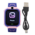Miniatyrbillede 1 af 8: Smartwatch Multifunktionel Digitalt Børneur til IOS/Android Q12 Pink