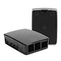 Miniatyrbillede 4 af 8: ABS Kabinet Sort Hvid Passer til Raspberry Pi 4B Beskyttende Skal Sort