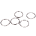 Miniatyrbillede 5 af 8: 5 stk 304 rustfrit stål runde O-ringe sømløs multifunktionssvejsning metal O-ringe til marine bådudstyr Yogaringer 4x25mm