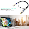 Miniatyrbillede 8 af 8: Server Cord Adapter Kabel Mini SAS 26P SFF8088 til SFF8088 26P 1 Meter Højhastigheds Datalagring (1 meter)