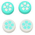 Miniatyrbild 5 av 8: 4 st Thumb Grip Caps för Switch Mjuk Silikon Förhindrar Glidning Ersättnings-Joystick Caps Thumb Stick Caps för Switch Lite Blå