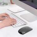 Miniatyrbillede 6 af 8: TM‑823 Høj Sensitivitet 1200DPI 2.4GHz Trådløs Touch Mus Præcis Positionering til Laptop Note Sort