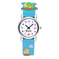 Miniatyrbild 1 av 4: Watch(Blå, Dinosaurie), Vattentät armbandsur för barn Quartz Movement, 3D tecknad design, Digital watch för 3 år till 13 år flicka Pojke
