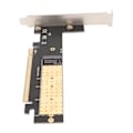 Pikkukuva 8 / 8: M.2 NVMe - PCIe 3.0 X16 -sovitin, jopa 32 Gt/s NVME SSD - PCIe -laajennuskortti M.2 M-Key 2280 2260 2242 2230 mm SSD:lle