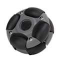 Pikkukuva 2 / 8: 48 mm Omni-pyörät 2 kg kuormitukselle Robotti-kilpailuun Robotti-leluosat