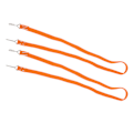 Pikkukuva 2 / 8: 2 kpl RC Elastisen Bagagehihnoja Nylon Yleinen RC Bungee Kiinnitysjohto Kaikille RC-autoille Oranssit