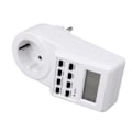 Miniatyrbilde 8 av 8: Innendørs Mini Uttak Timer Digital Nedtellingstimer Uttak Innendørs Tidstyrt Strømbryter med Nedtellingsstrømavstengningsbeskyttelse EU-plugg 230V 16A 3680W.μ