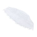 Miniatyrbillede 2 af 8: Fiskenet Landing Net Stærk Robusthed 40cm Dybde Foldbar Fiskenet Dip Net Udskiftning Til Fiskeredskab Hvid