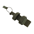 Miniatyrbilde 2 av 8: Vannflaskeholder for Camping, Fotturer, Justerbar Webbing Kjeldekledning Grønn
