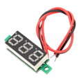Miniatyrbild 3 av 8: Voltmeter 0,28 tum digital display volt spänningsmätare 2 trådar DC4-30V för mätning