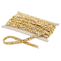 Pikkukuva 5 / 8: 10 jaardia 1 cm kultainen strassinauha, itseliimautuva DIY-kristallistrassinauha ompeluun ja DIY-askarteluun