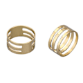 Miniatyrbilde 1 av 5: Øredobbel Making Åpen Ring Messing Materiale Kompakt Form DIY Hånd Åpen Sirkel Verktøy for Håndverk Smykker