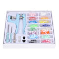 Miniatyrbilde 2 av 8: Plastknapper Lyse Dynamiske Farger Enkel Bruk Robust Holdbar Bred Anvendelse Trykknapper Blå