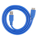 Miniatyrbilde 1 av 8: USB Datakabel USB3.0-A/B Micro A/B Hann for Datamaskin PC Skriver Harddisk 1m