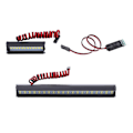 Miniatyrbillede 3 af 8: Simulerings-Universal Lange og Korte Bilforlygter Praktisk Holdbar 1/10 Dobbelt Række Spotlights til SCX10 90046