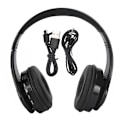 Pikkukuva 1 / 8: Bluetooth 5.0 Kuuloke Langaton Over Ear Stereo Headset Mikrofoni Pelikuulokkeet Musta
