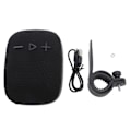 Miniatyrbilde 1 av 8: Bærbar Bluetooth-høyttaler IPX7 Vanntett Mini Subwoofer med Stativ for Utendørs Sykling Svart