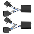 Miniatyrbild 7 av 8: 2 st LED Canbus Decoder Bilstrålkastare Glödlampa På Av Flimmer Problem Fel Adapter H13