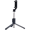 Miniatyrbillede 8 af 8: 101cm/39.8in Multi-Function Tripod Selfie Stick Roterende Bluetooth Selfie Stick til Android/iOS Sort