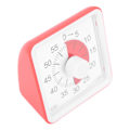 Miniatyrbilde 6 av 8: Visuell timer stille stille telling 60 minutter nedtellingstimer for studenter kjøkken rød