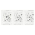 Miniatyrbilde 1 av 8: 3 stk klart stempel Unik snømanndesign Resirkulerbare transparente pregingstempler for DIY Scrapbook Crafts